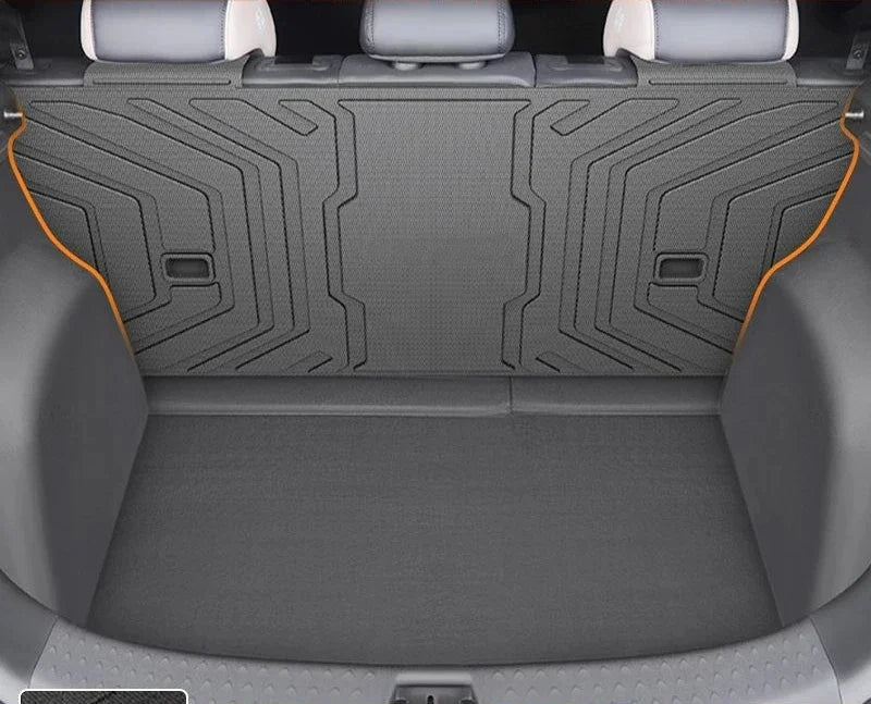 Para BYD Dolphin 2025 accesorios nuevo estilo TPE alfombrilla para maletero de coche impermeable resistente a la suciedad revestimiento de carga alfombrilla para mascotas fácil de limpiar