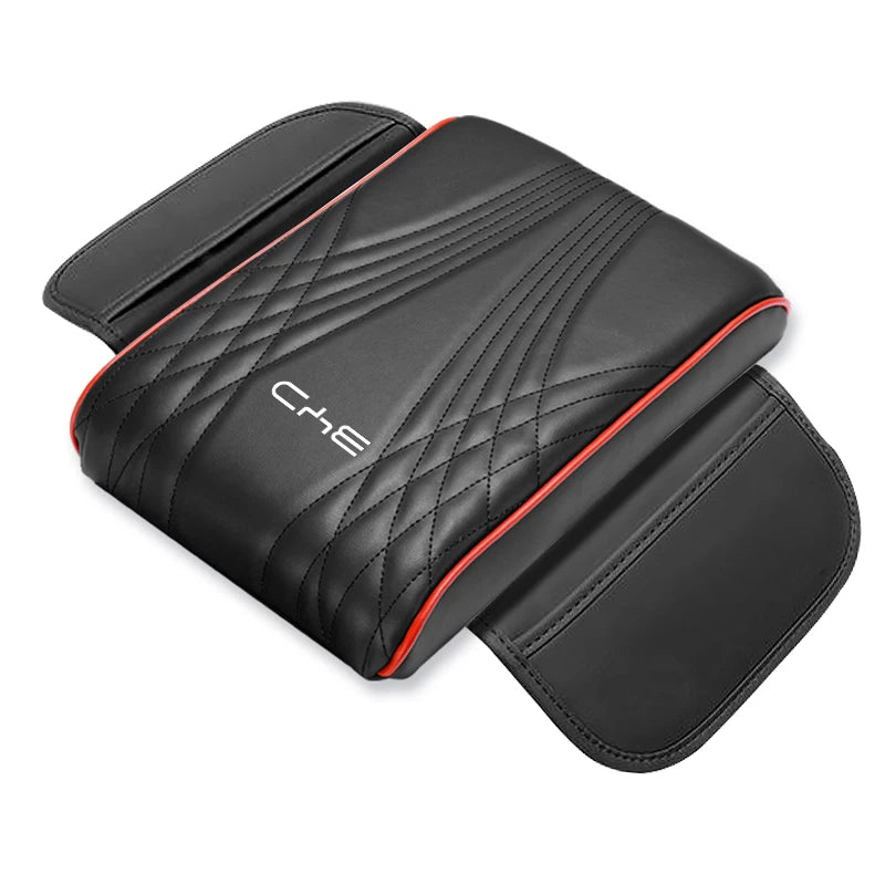 Para BYD Dolphin Song Shark Atto3 DM nueva caja de reposabrazos de coche almohadilla para aumentar la altura bolsa de almacenamiento de reposabrazos medio de coche almohadilla protectora