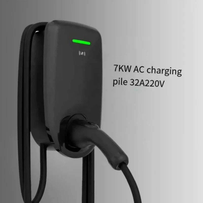 EVONIC AC EV cargador Wallbox enchufe y carga tipo 2 7KW 32A 220V AC EV estación de carga para vehículo eléctrico BYD uso en exteriores