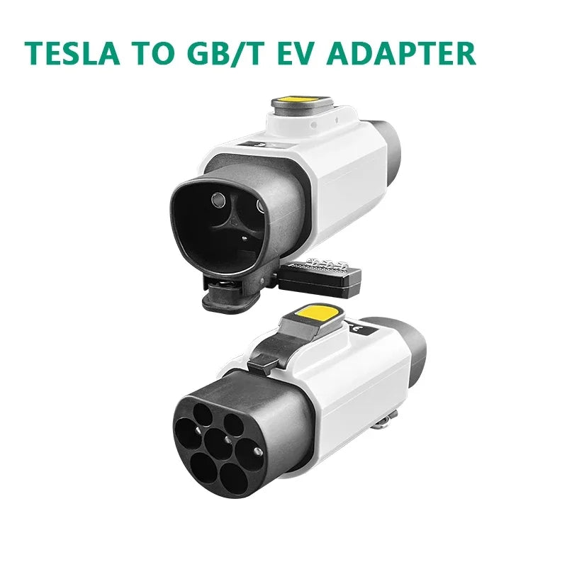 Adaptador EV 32A apto para adaptador Tesla a GBT conector de carga apto con todos los coches estándar GBT