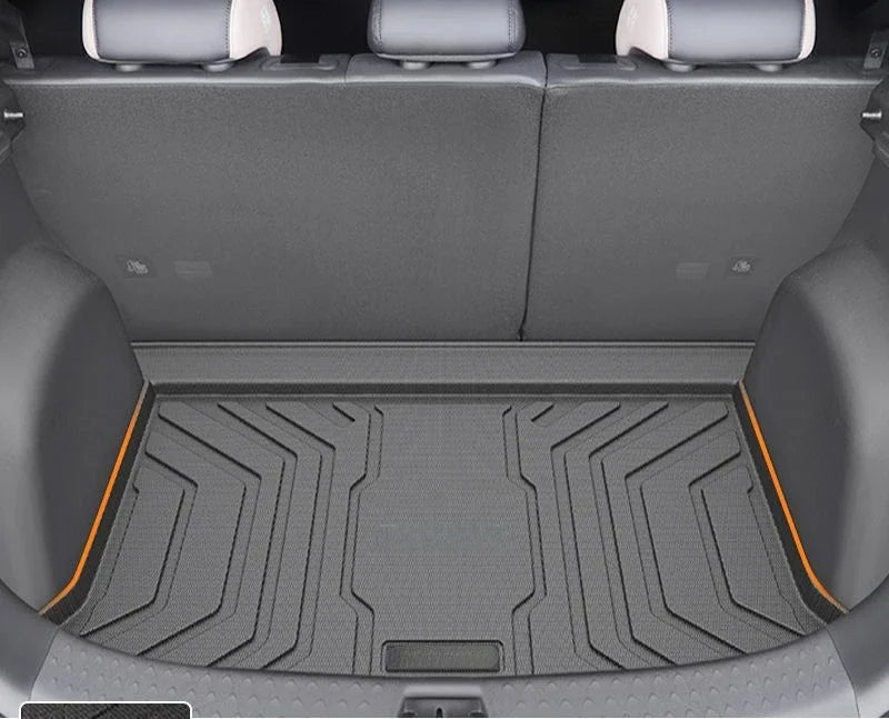 Para BYD Dolphin 2025 accesorios nuevo estilo TPE alfombrilla para maletero de coche impermeable resistente a la suciedad revestimiento de carga alfombrilla para mascotas fácil de limpiar