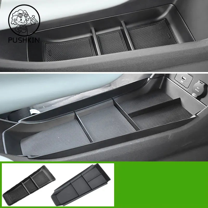 Caja de almacenamiento de artículos diversos para BYD Seagull Dolphin MINI 2023 2024, Control Central, portavasos, pantalla trasera, accesorios