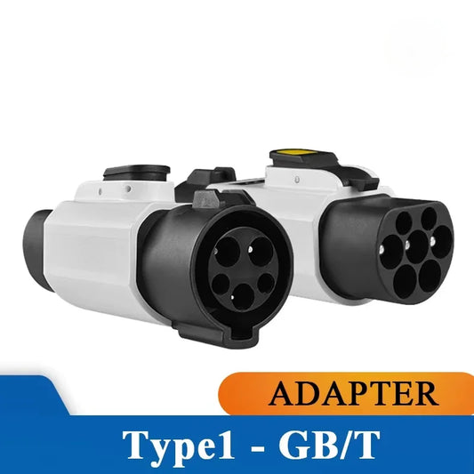 Adaptador de cargador EV tipo 1 a GBT 7,2 KW SAE J1772 a GB adaptador convertidor de cargador EV estándar de China 16A 32A para carga EVSE