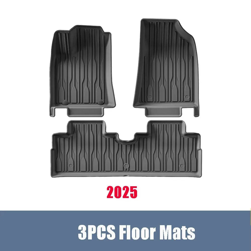 Floor Mats For BYD Dolphin Mini Seagulls EV 2024 2025 Trunk Mats Waterproof Non-slip Carpet Back Seat Protector Boot Liner Tray