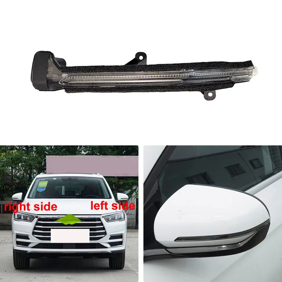 Luz de señal de giro para espejo retrovisor, lámpara lateral indicadora, accesorios de coche para BYD Song Pro, Song Plus, Dmi, Yuan Plus, D1