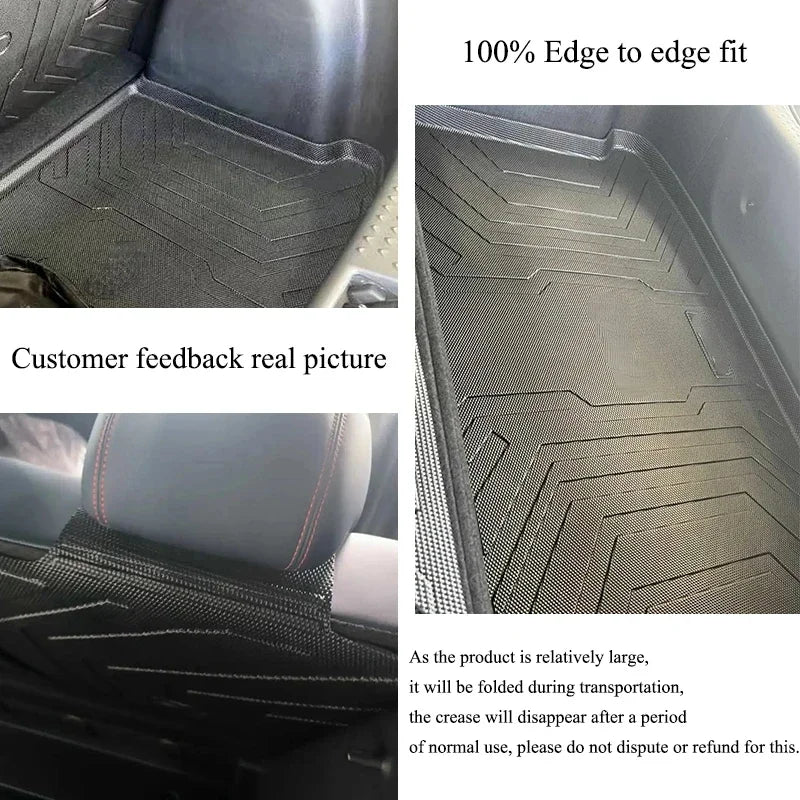 Para BYD Dolphin 2025 accesorios nuevo estilo TPE alfombrilla para maletero de coche impermeable resistente a la suciedad revestimiento de carga alfombrilla para mascotas fácil de limpiar