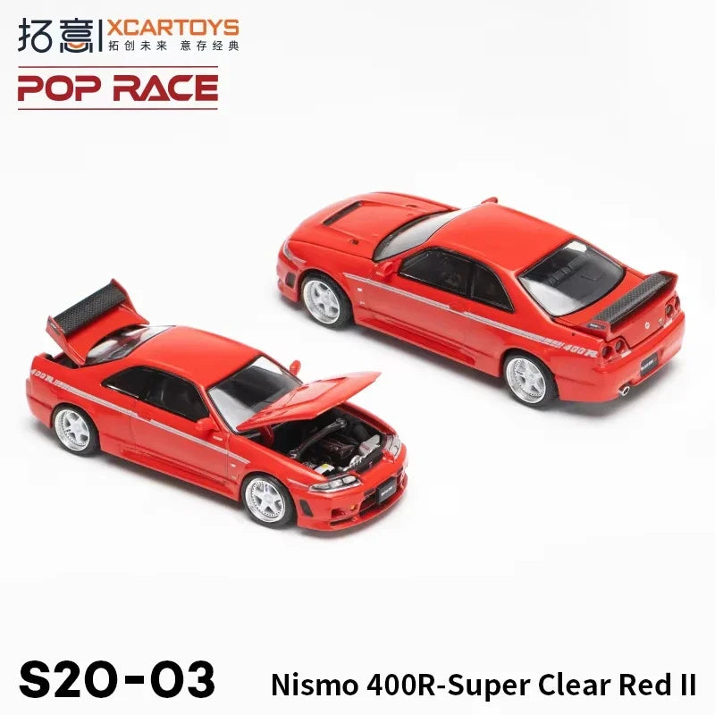 Mazda RX7 RE Amemiya cuerpo ancho POP RACE 1:64 miniaturas a escala verdadera aleación modelo fundido a presión colección de coches Xcartoys